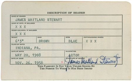 Lot #264 James Stewart - Image 2