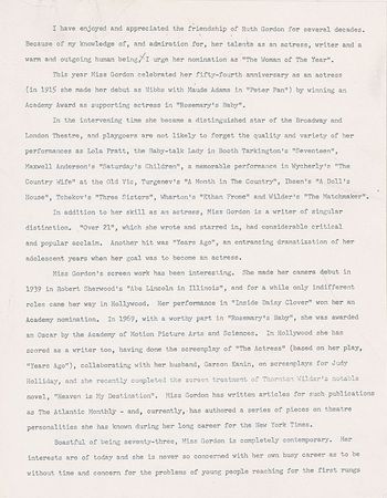 Lot #1687 George Cukor - Image 1