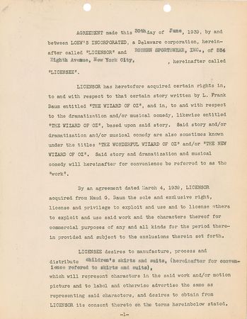 Lot #249 Judy Garland - Image 1