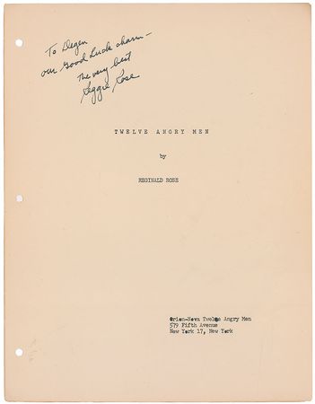 Lot #281 12 Angry Men - Image 3