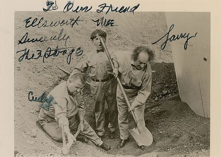 Lot #218 Three Stooges: Moe Howard - Image 1