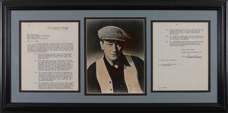 Lot #261 John Wayne - Image 1