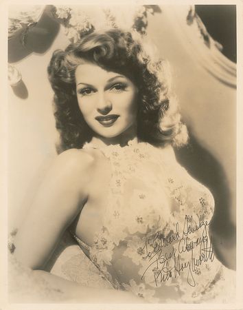 Lot #3 Rita Hayworth