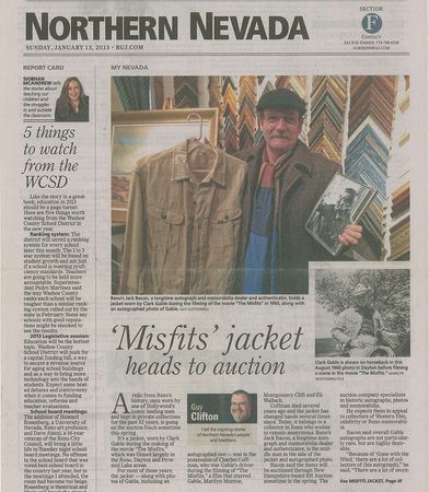 Lot #523 The Misfits: Clark Gable - Image 5