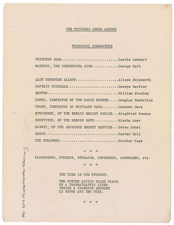 Lot #286 Carole Lombard - Image 1