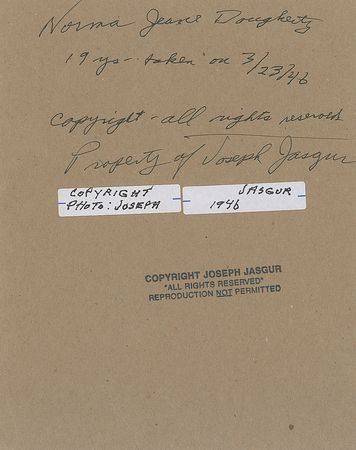 Lot #393 Marilyn Monroe: Joseph Jasgur - Image 2