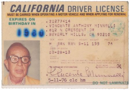 Lot #268 Vincente Minnelli - Image 1