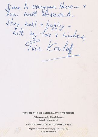 Lot #460 Evie Karloff - Image 2