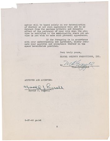 Lot #256 Harold Russell - Image 2