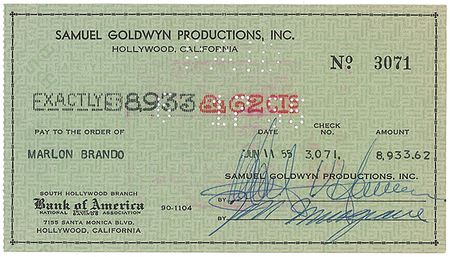 Lot #260 [Marlon Brando] - Image 1