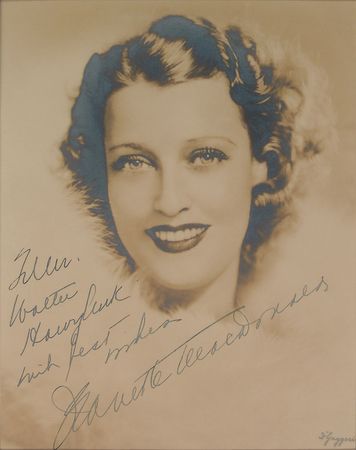 Lot #186 Jeanette MacDonald - Image 1