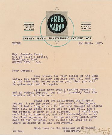 Lot #236 Stan Laurel - Image 2