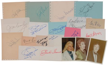 Lot #330 Actors and Actresses - Image 1