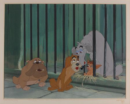 Lot #409 Lady and the Tramp - Image 1