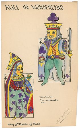 Lot #571 Alice in Wonderland: Playing Cards - Image 2