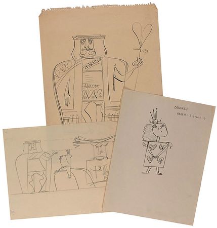 Lot #571 Alice in Wonderland: Playing Cards - Image 3