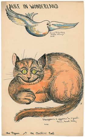 Alice in Wonderland: Cheshire Cat | RR Auction