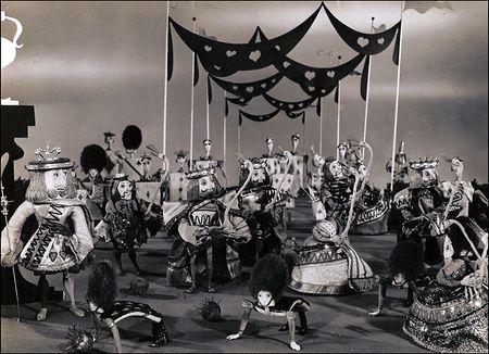 Lot #563 Alice in Wonderland: Flamingo and Hedgehogs - Image 3