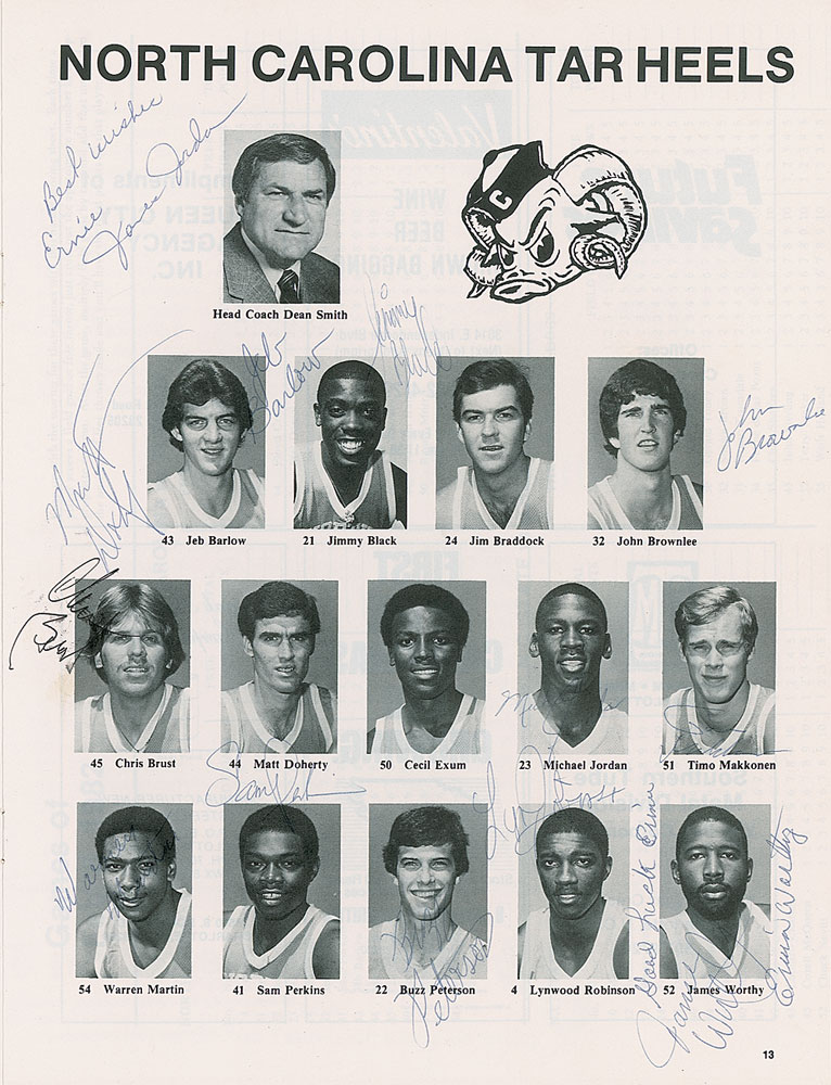 Michael Jordan RR Auction