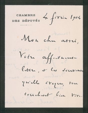 Lot #1585 Paul Deschanel - Image 1