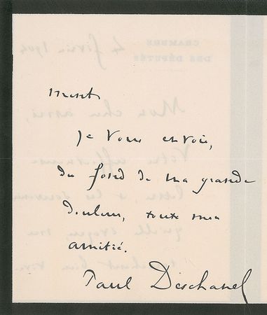 Lot #1585 Paul Deschanel - Image 2