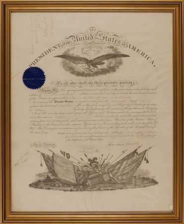 Lot #66 Abraham Lincoln: Abraham Lincoln appoints future Gettysburg General - Image 1