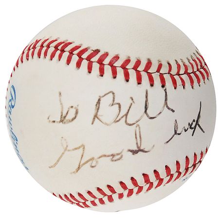 Lot #1427 Joe Frazier Baseball - Image 2