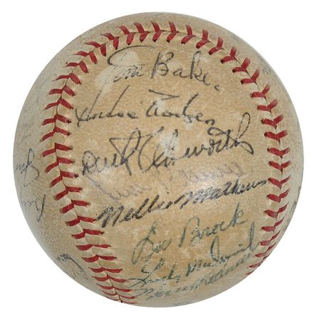 Lot #1403 Chicago Cubs Baseball - Image 1