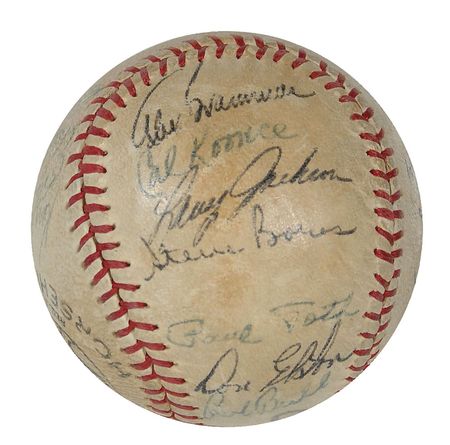 Lot #1403 Chicago Cubs Baseball - Image 2