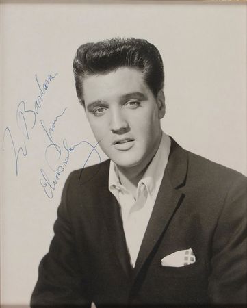 Lot #842 Elvis Presley: Dashing 1961 portrait - Image 1