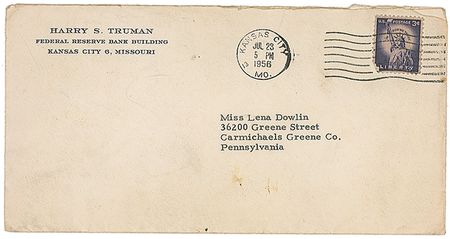 Lot #108 Harry S. Truman Typed Letter Signed - Image 2
