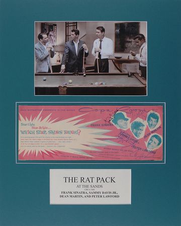 Lot #1118 Rat Pack: A Rat Pack surprise at the Sands - Image 1