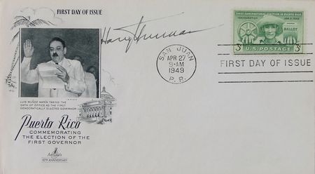 Lot #110 Harry S. Truman: Arguably the most famous headline ever “Dewey Defeats Truman” - Image 2