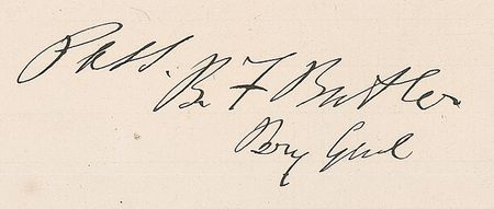 Lot #417 Benjamin Butler Pass - Image 2