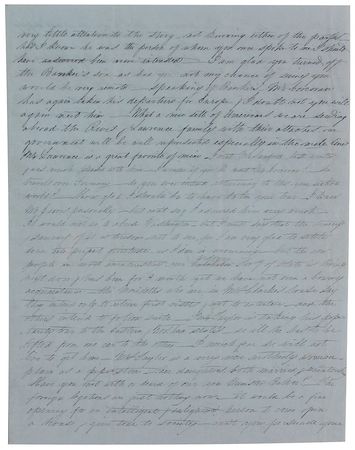 Lot #72 Dolley Madison: Mary Cutts: ?Like her life, it was calm & beautiful,? writes Dolley Madison's beloved niece in this personal account of the former first lady?s death - Image 2