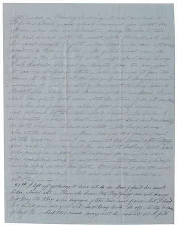 Lot #72 Dolley Madison: Mary Cutts: ?Like her life, it was calm & beautiful,? writes Dolley Madison's beloved niece in this personal account of the former first lady?s death - Image 3