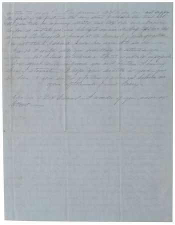 Lot #72 Dolley Madison: Mary Cutts: ?Like her life, it was calm & beautiful,? writes Dolley Madison's beloved niece in this personal account of the former first lady?s death - Image 4
