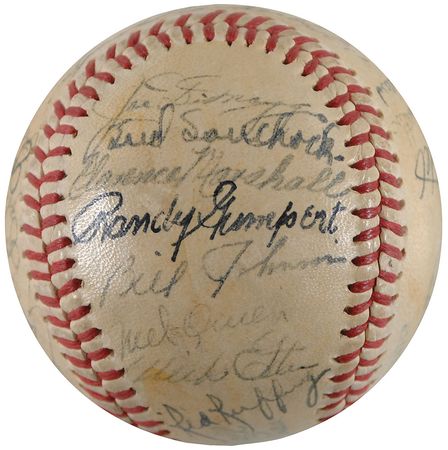Lot #1497 NY Yankees Baseball - Image 2