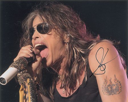 Lot #904 Aerosmith: Steven Tyler Signed Photographs - Image 2