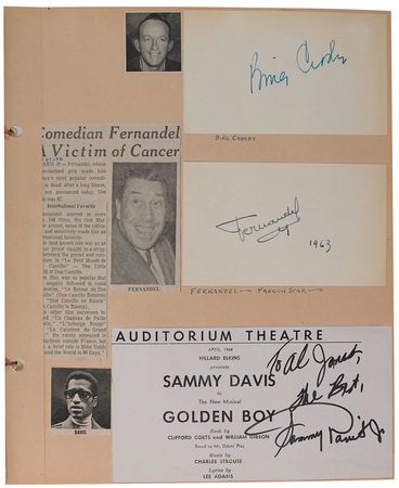 Lot #1080 Entertainment Scrapbook - Image 4