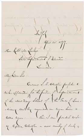 Lot #389 Winfield Scott Hancock Handwritten Letter Signed - Image 1