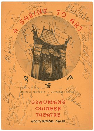 Lot #1090 Grauman’s Chinese Theatre: 1938 Grauman’s Chinese Theatre program, featuring Taylor and Temple - Image 1