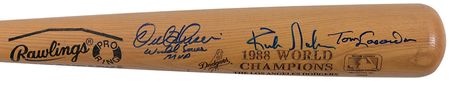 Lot #1474 Los Angeles Dodgers Baseball Bat - Image 2