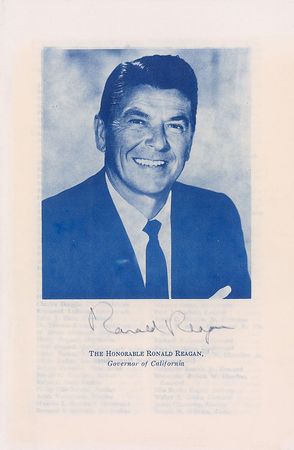Lot #168 Ronald Reagan Program - Image 1