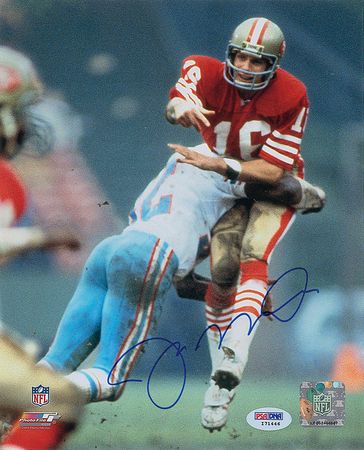 Lot #1493 Joe Montana Signed Photographs - Image 1