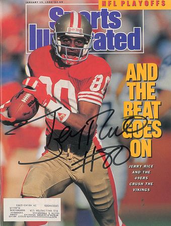 Lot #1424 Football: Wideouts Magazines - Image 1