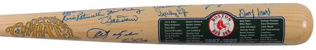 Lot #1386 Boston Red Sox: 1967 Reunion Baseball Bat - Image 1