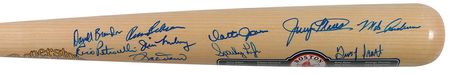 Lot #1386 Boston Red Sox: 1967 Reunion Baseball Bat - Image 2