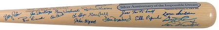 Lot #1386 Boston Red Sox: 1967 Reunion Baseball Bat - Image 3
