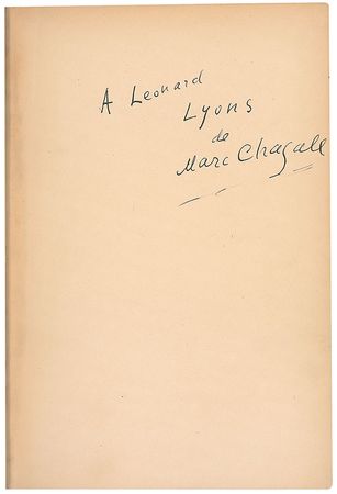 Lot #609 Marc Chagall Book - Image 1